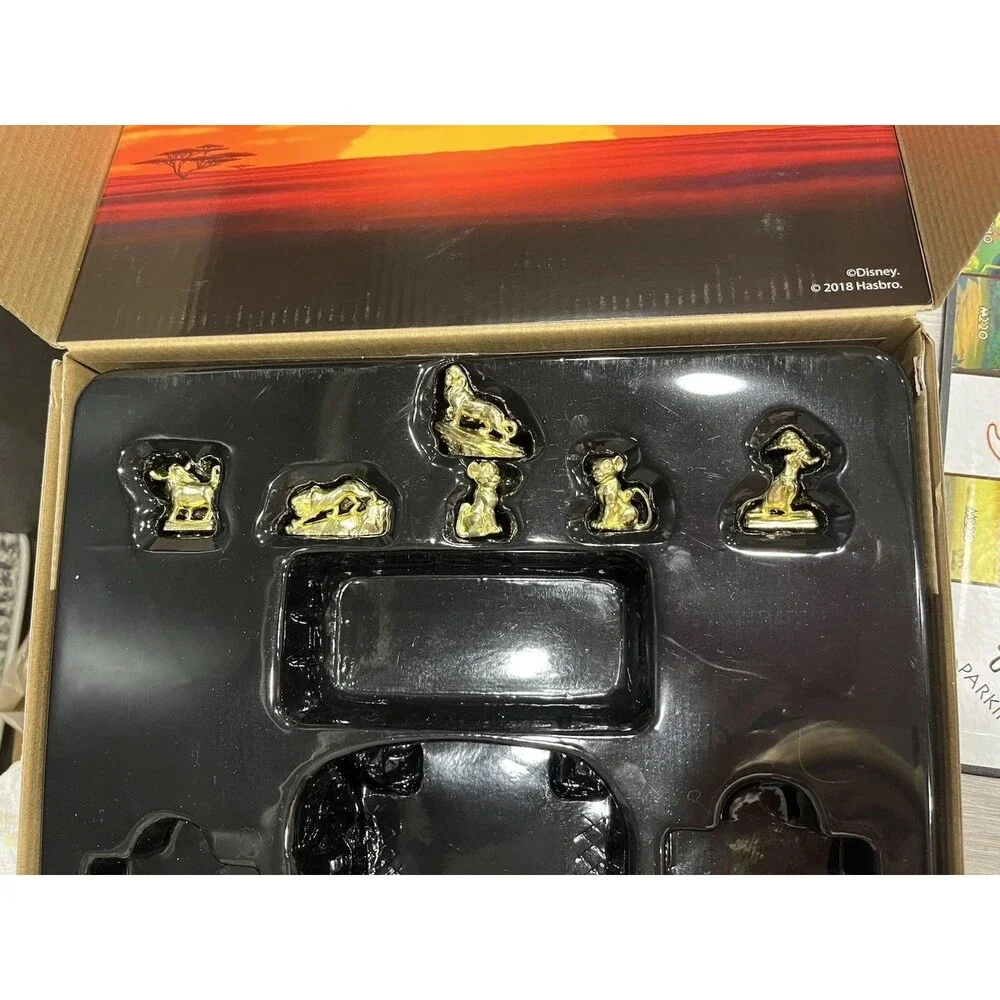 Disney The Lion King Monopoly Game Family Edition COMPLETE Open Box